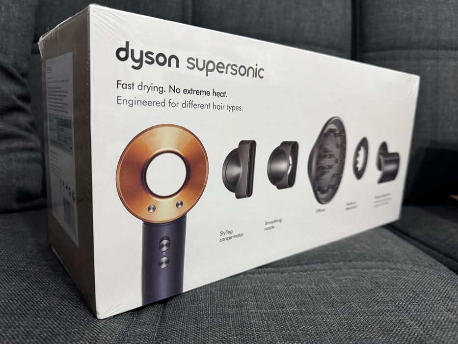 Uscator de par Dyson Supersonic Albastru/Cupru