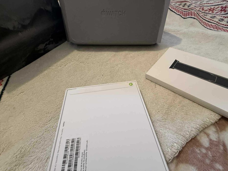 Apple watch ultra 3 nou sigilat 49 cm black Ti Black/charcoal