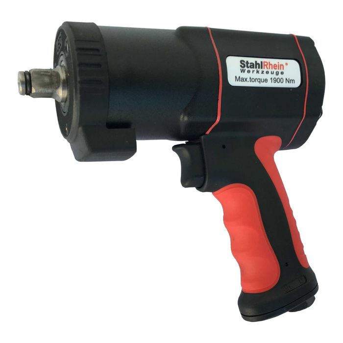 Pistol pneumatic profesional StahlRhein 1/2“, 1900 Nm, LED LI-ION.
