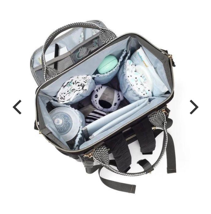Vand rucsac multifunctional pentru mamici, cu 12 buzunare, Babyono.