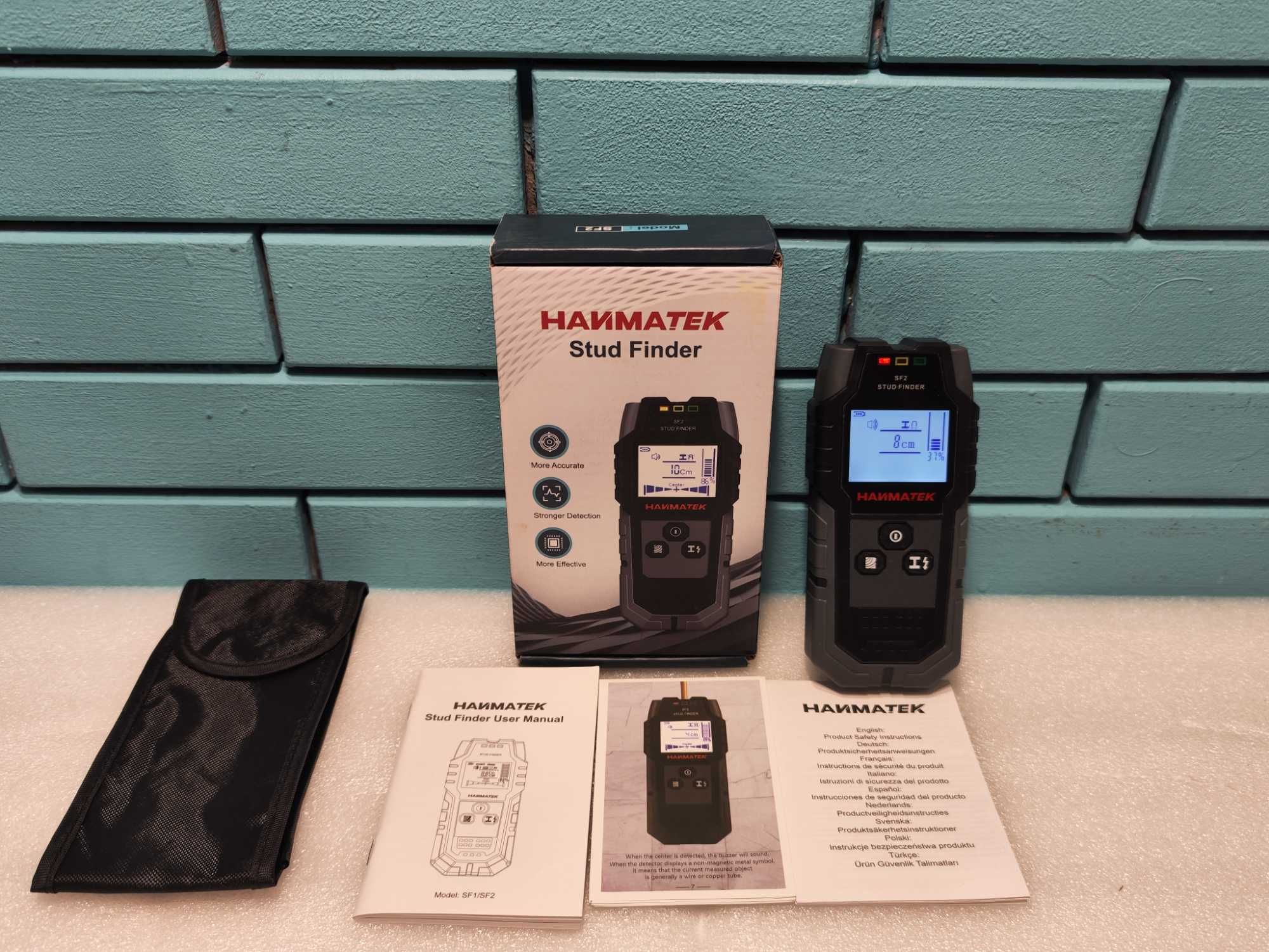 HANMATEK SF2 мултифункционален уред за стени и кабели
