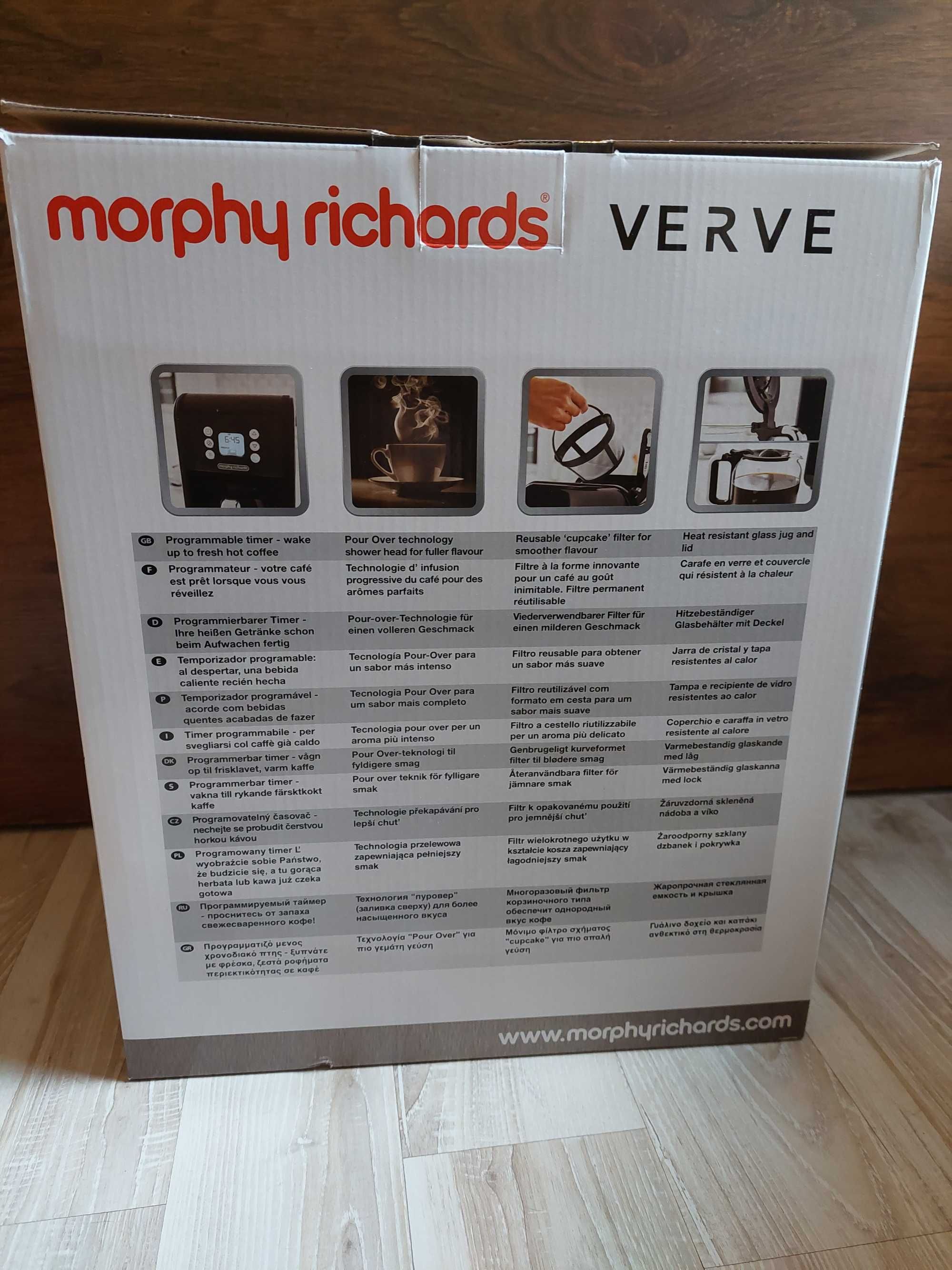 Morphy Richards кафемашина за шфарц кафе