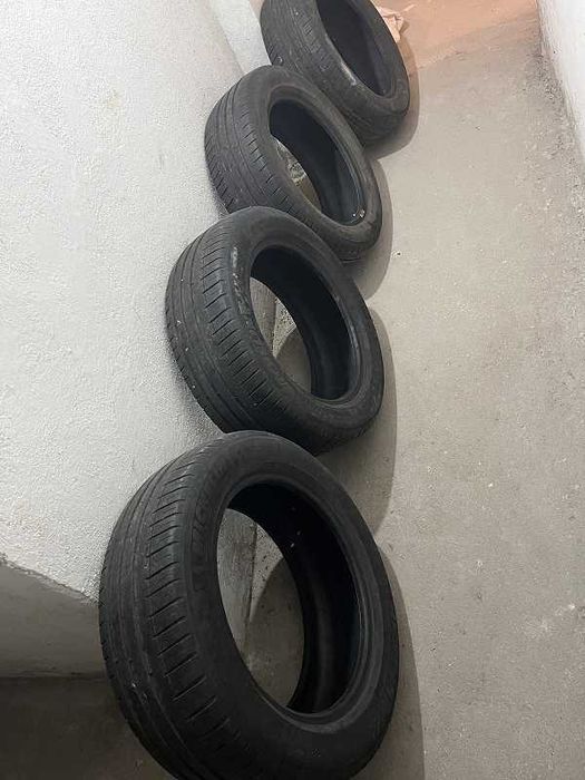 4 гуми Michelin Pilot3 205/55 r16 + 1 зимна
