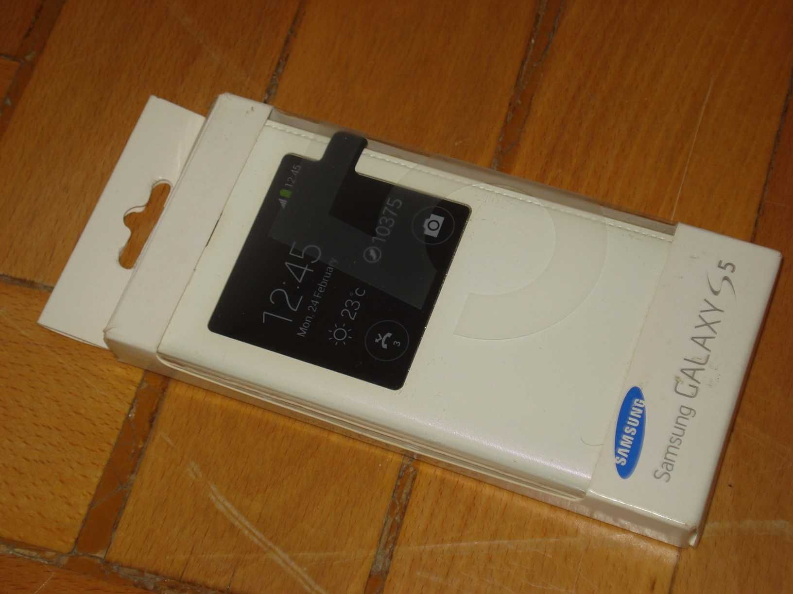 carcasa originala samsung s-view pentru telefon samsung S5