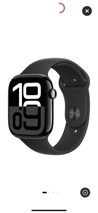 Smartwhatch Apple 10, 46 mm Jet Black
