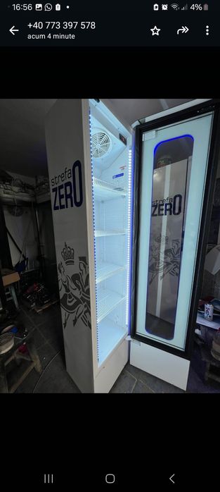 Vitrina frigorifică slim electronică