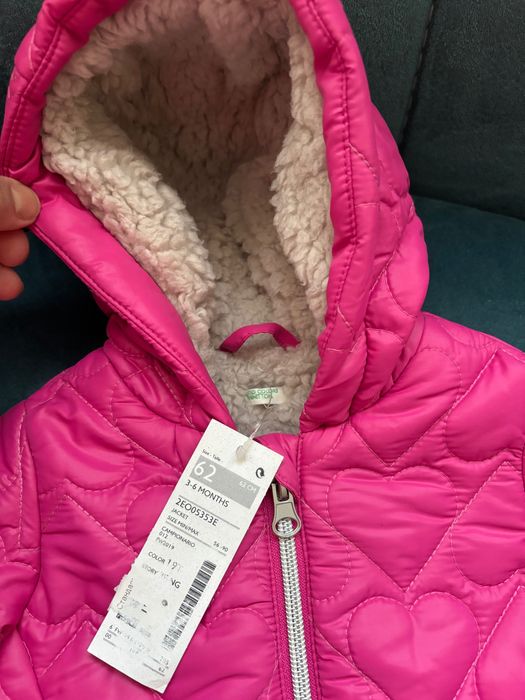 Нови детски якета Benetton 62см.