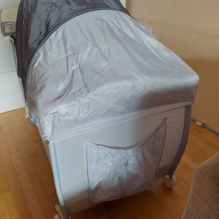 Сгъваема кошара Cam Daily Plus с матрак Pierre Cardin+люлеещ механизъм