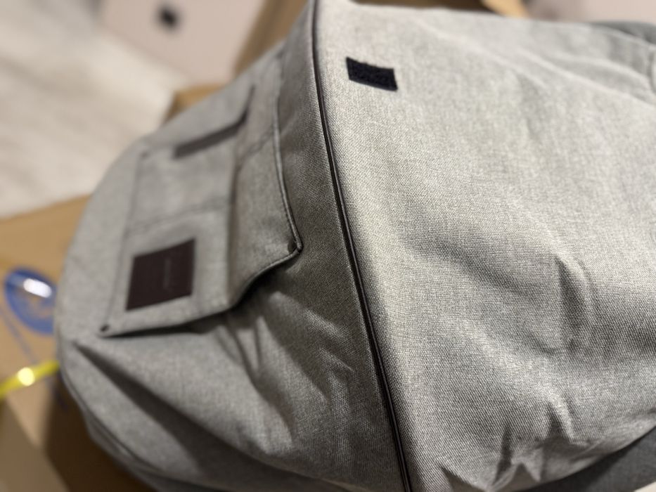 авам Кош за бебе, сив цвят, като  нов