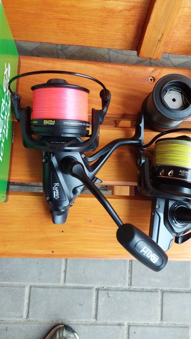 Mulinete crap: shimano aerlex spod, adonis 5000, hakuyo, faith runner
