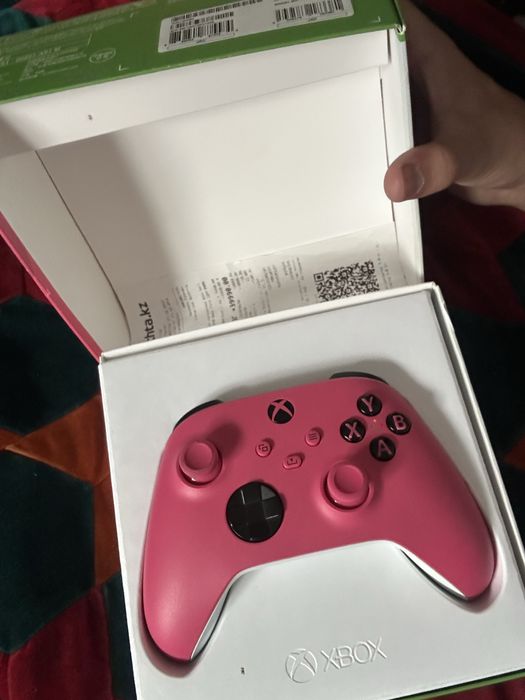 Розовый, xbox джойстик