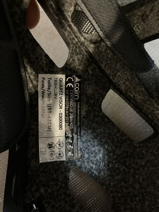 Casca Cairn Quartz Visor Led USB Urban Helmet