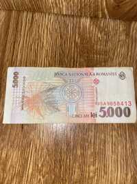 Bancnota 5000 lei 1998 serie A