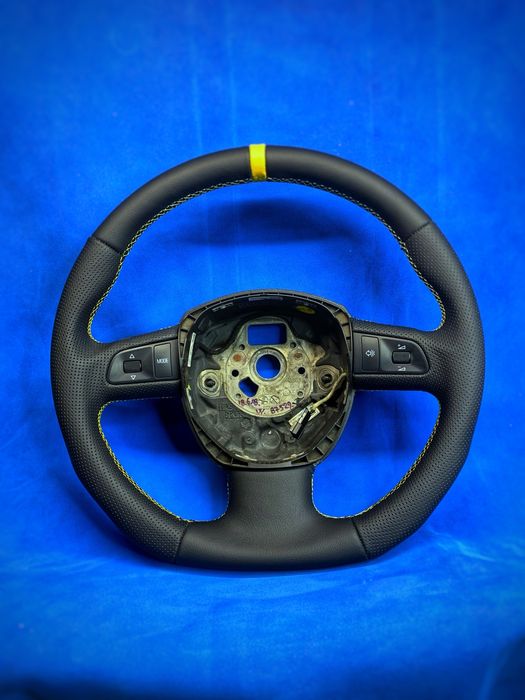 Vand/schimb volane reconditionate/tapitate in piele naturala audi-vw