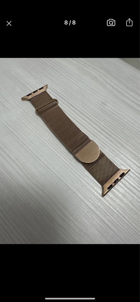 Гривна за Apple IWatch  rose gold