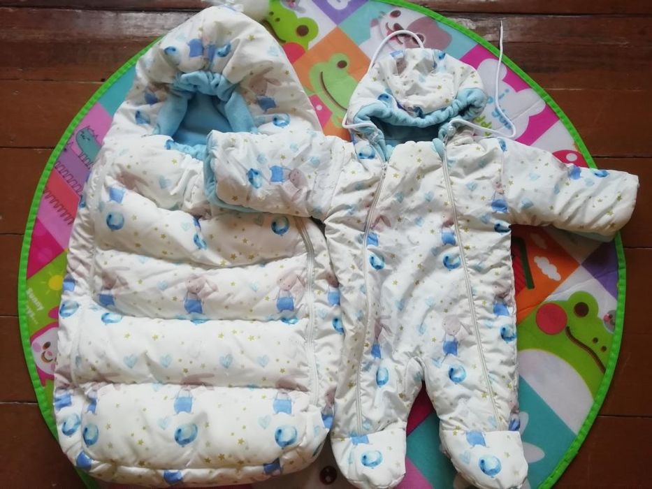 Комбез +конверт  на выписку