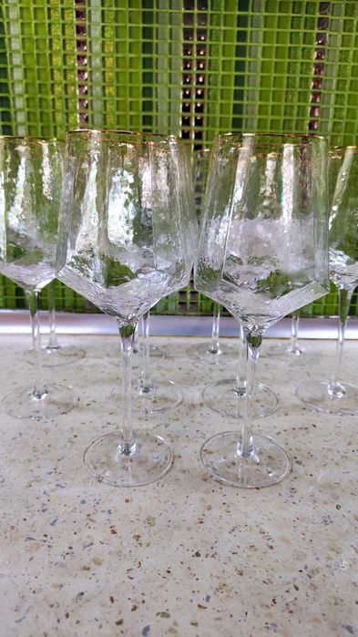 Продам шикарные лёгкие фужеры 10 шт