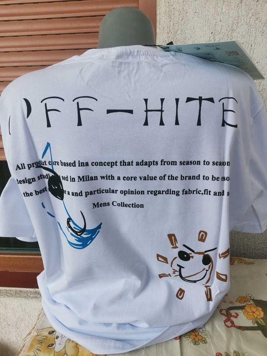 Мъжка тениска с къс ръкав Off -White