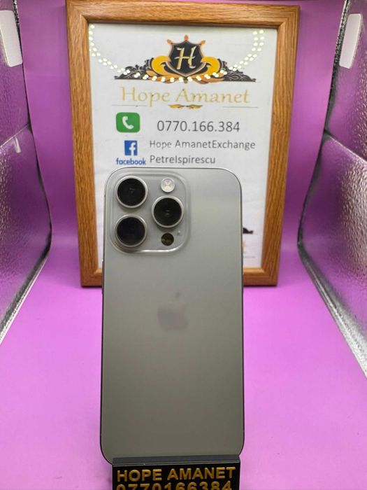 HOPE AMANET P2-Iphone 15 pro 128 GB/90 % BAT