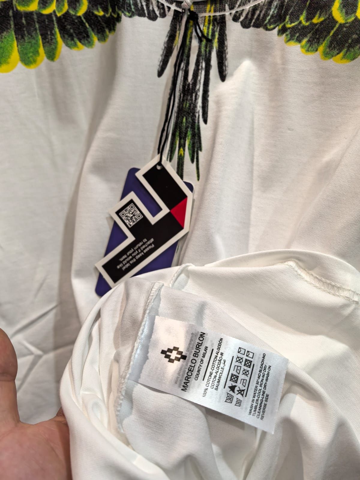 Marcelo Burlon тениска НАМАЛЕНА