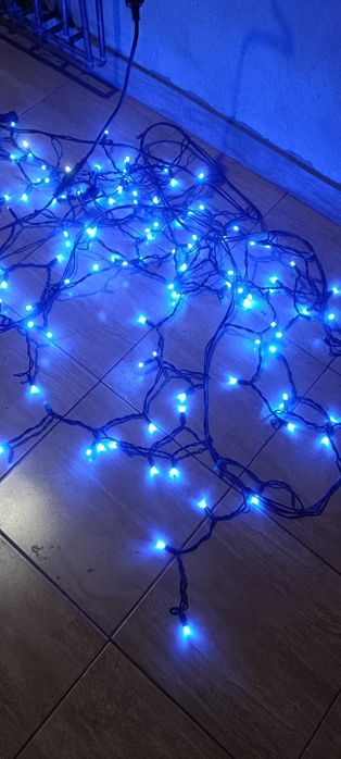 Instalatie turturi Craciun, Hoff Net, 108 + 12 LED-uri 31.5 metru