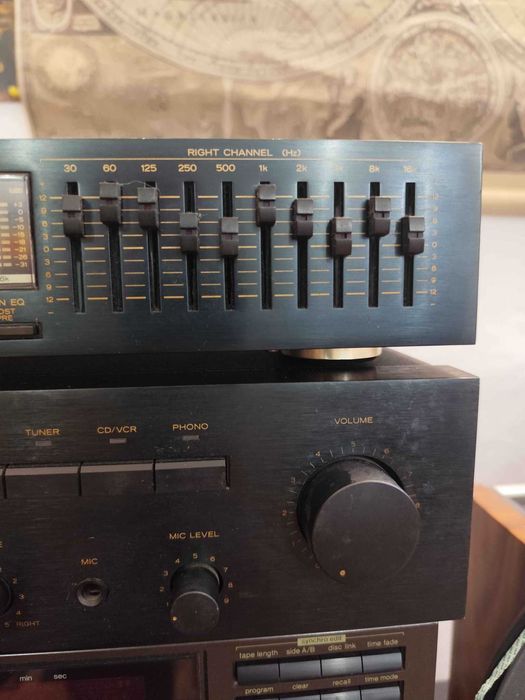 Teac A-X550 si Teac EQA-22