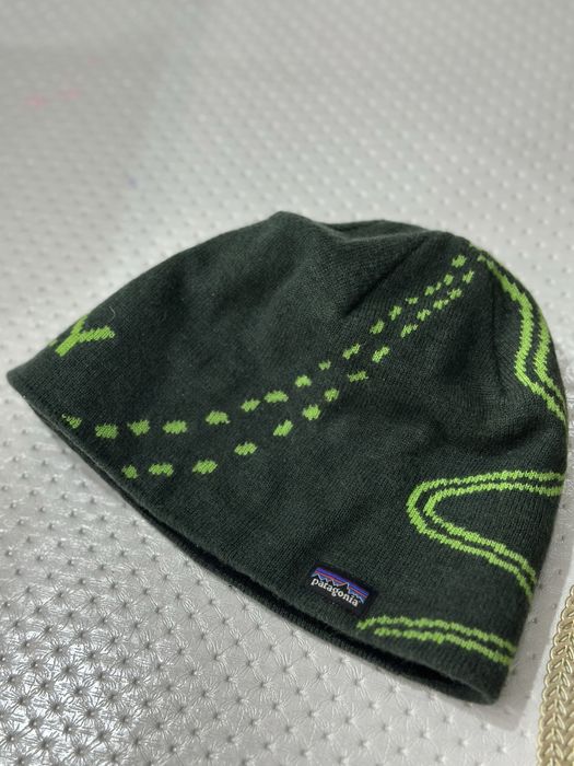 Шапка patagonia зеленая