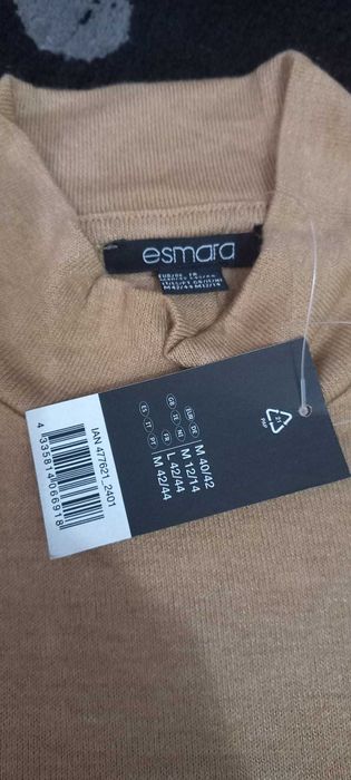 Pulover/Maleta Dama M/L ,bej