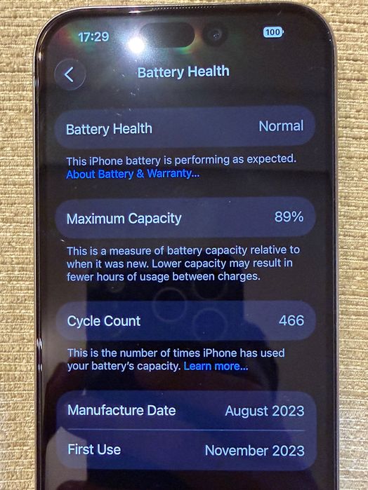 iPhone 15 Pro 256GB Natural Titanium
