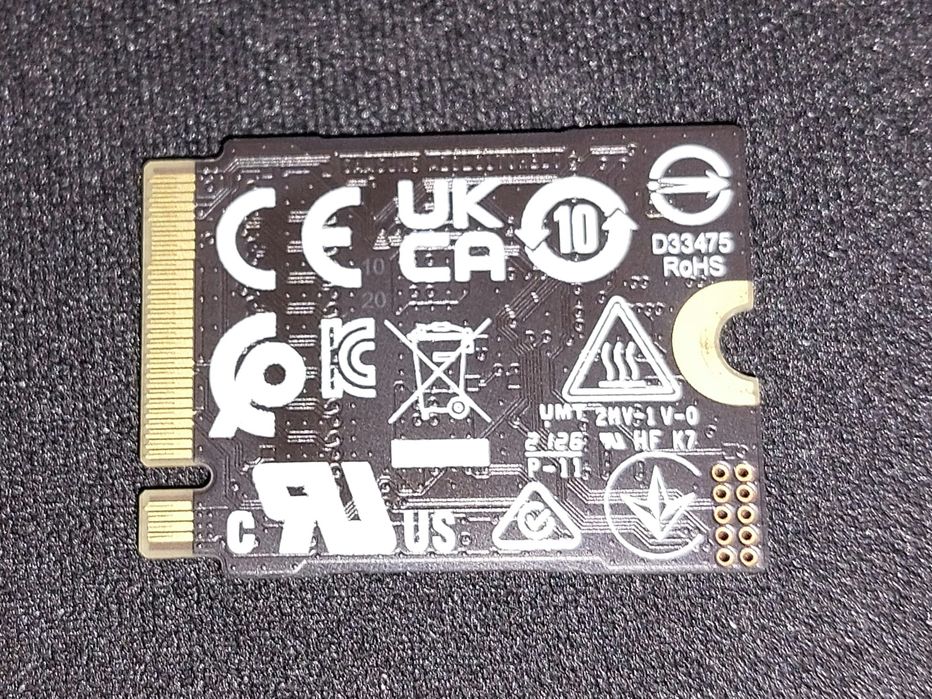 512 GB Samsung PM991a Nvme SSD PCIe m.2 2230