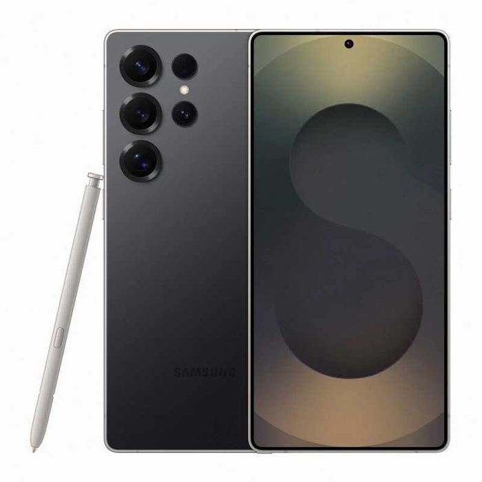 НОВ! SAMSUNG S25 ULTRA Лизинг от 70лв/м Titanium black черен ГАРАНЦИЯ!