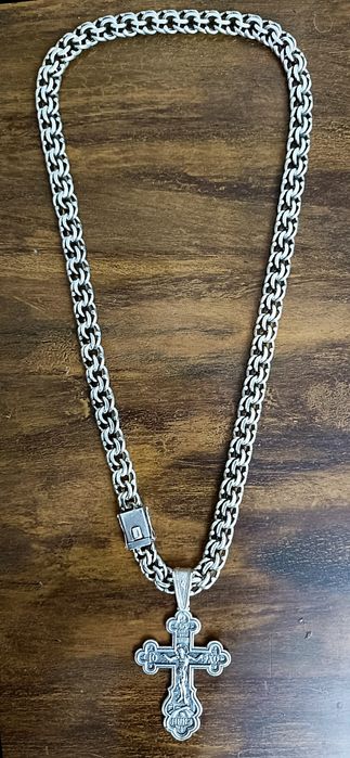 Серебро цепочка мужская