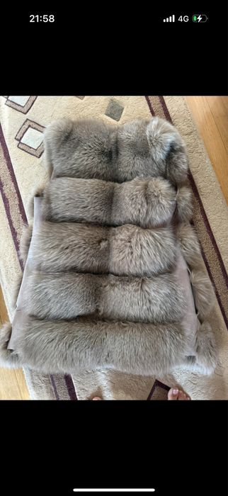 Veste din blana de vulpe