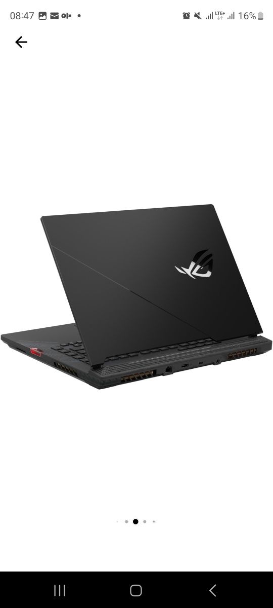 Laptop Gaming ASUS ROG Strix SCAR 15 G532LWS cu procesor Intel® Core™