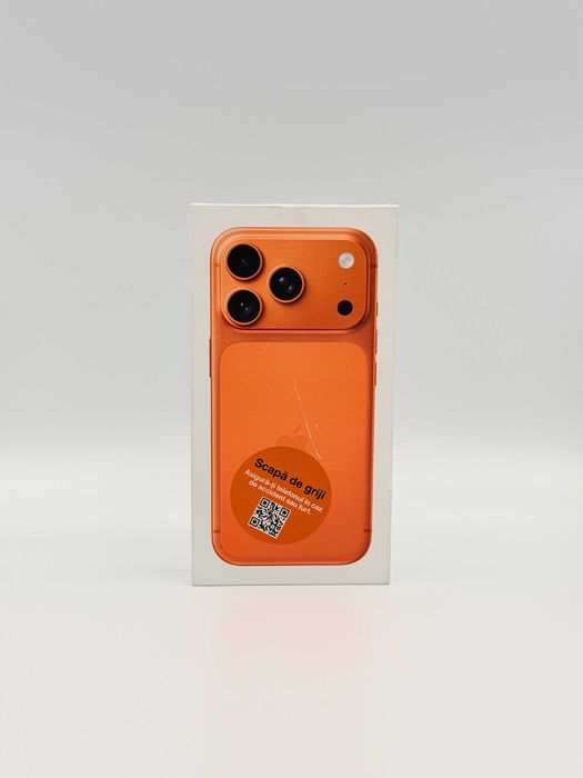 Magazin apple iPhone 17 pro sigilat cosmic orange garantie 128gb rate