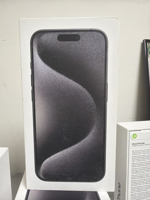 Iphone 15 pro 1tb black titanium nou sigilat neverlocked
