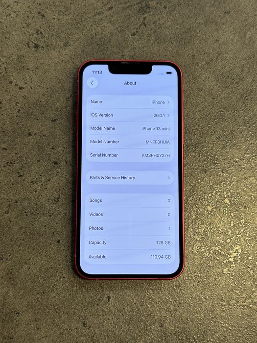 iPhone 13 mini 128 GB Red