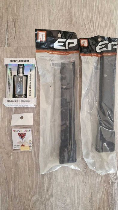 Пакет Airsoft Ъпгрейди (ARP9, AEG): Пълнител, Хоп-ъп, Мотор – НОВИ!