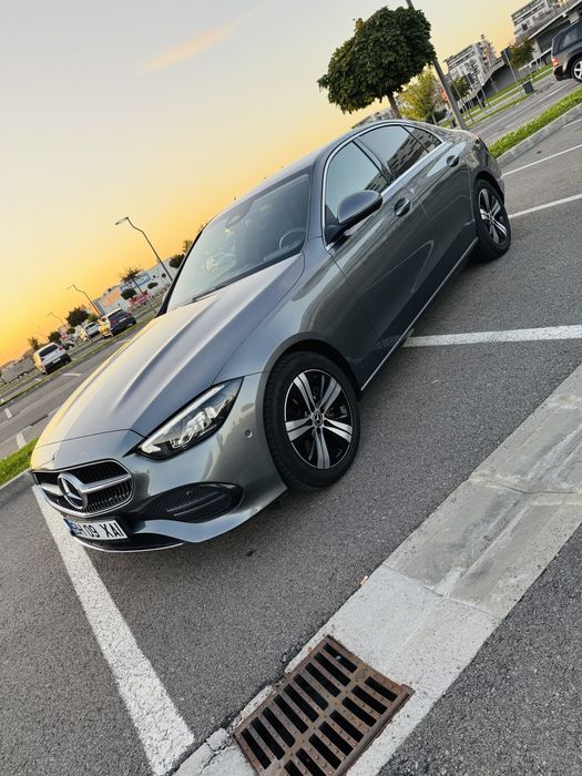 Mercedes C220d, 2023, inca in garantie, partea frontala infoliata