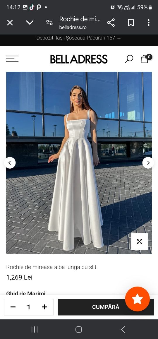 Vand rochie mireasa