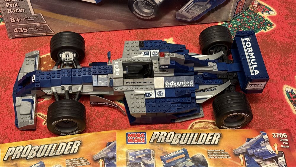 Pro Builder masina curse formula 1 tip lego 30cm