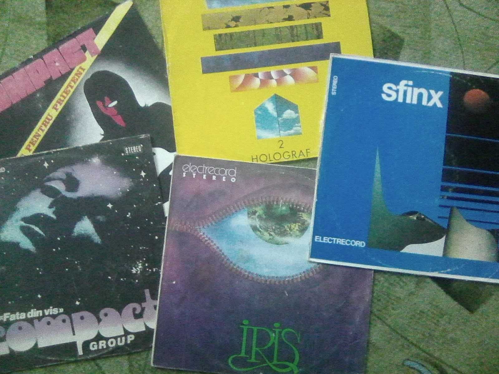 vinil compact holograf iris sfinx ffn etc