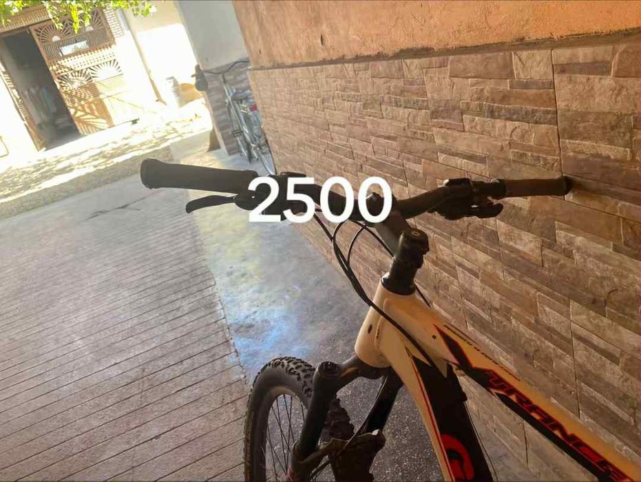Bicicleta Giant cu suspensie fajta si spate