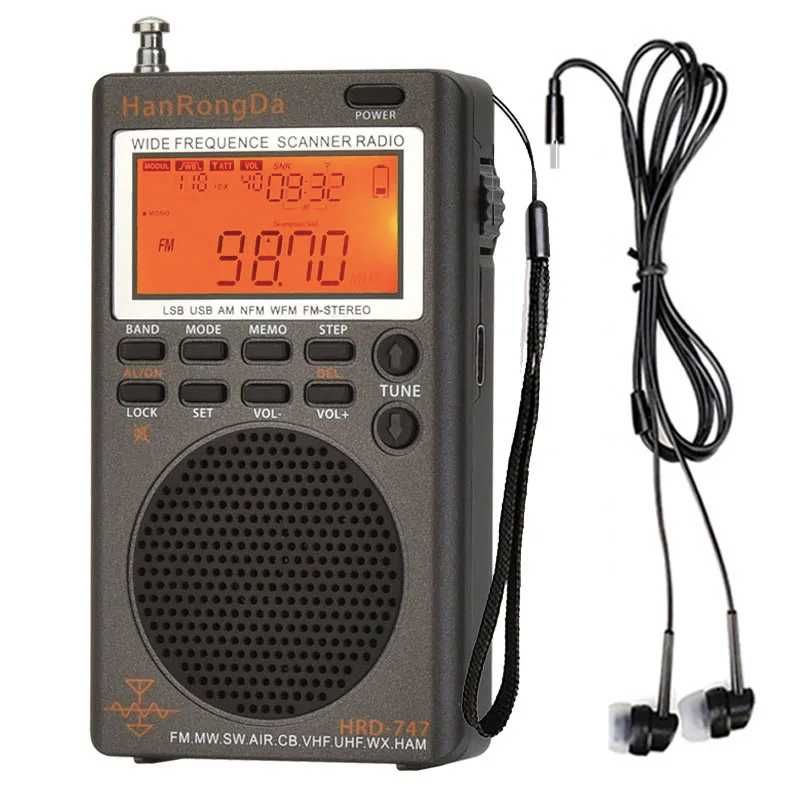 Radio portabil All-Band HRD-747 fm/mw/sw/air/cb