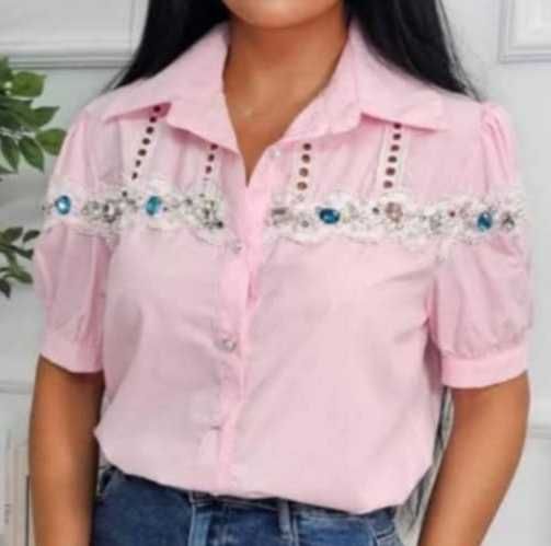 Дамска ризка къс ръкав