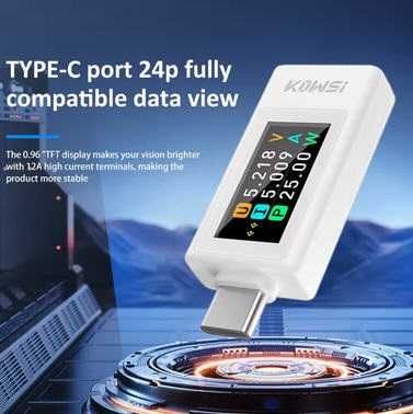 Нов модел мултифункционален USB Type-C тестер KWS-1902L