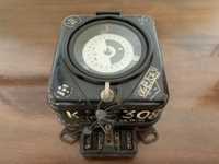 Стар антикварен тарифен часовник за електромер Siemens-Schuckert 1943г