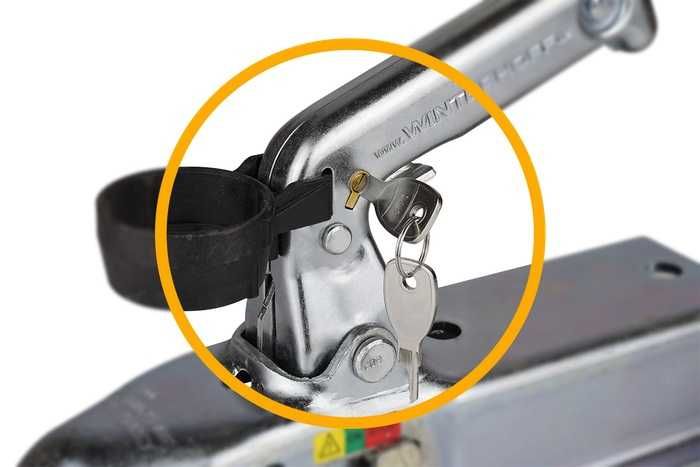 Лапа за теглич за ремарке квадратен профил Ф50мм Winterhoff Germany