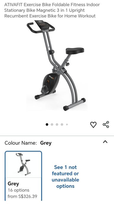 Bicicleta fitness pliabilă