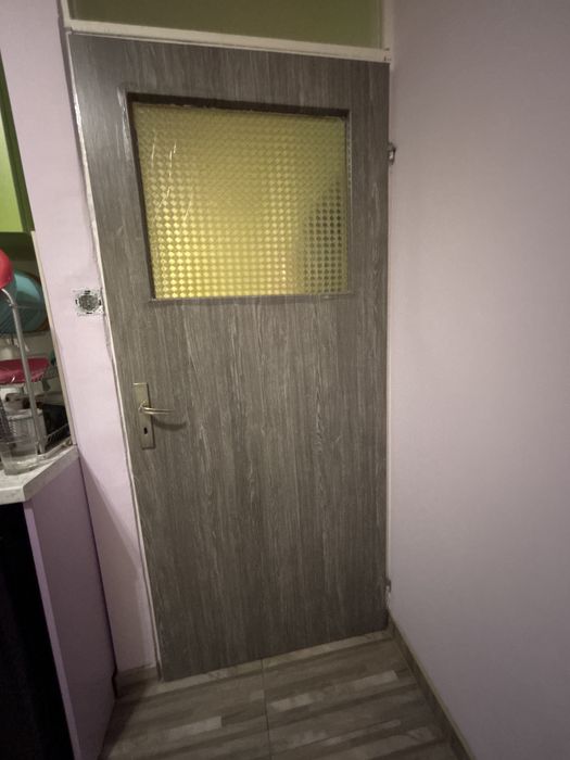 Фазерна врата със светъл отвор/стъкло 85 x 194.5 см